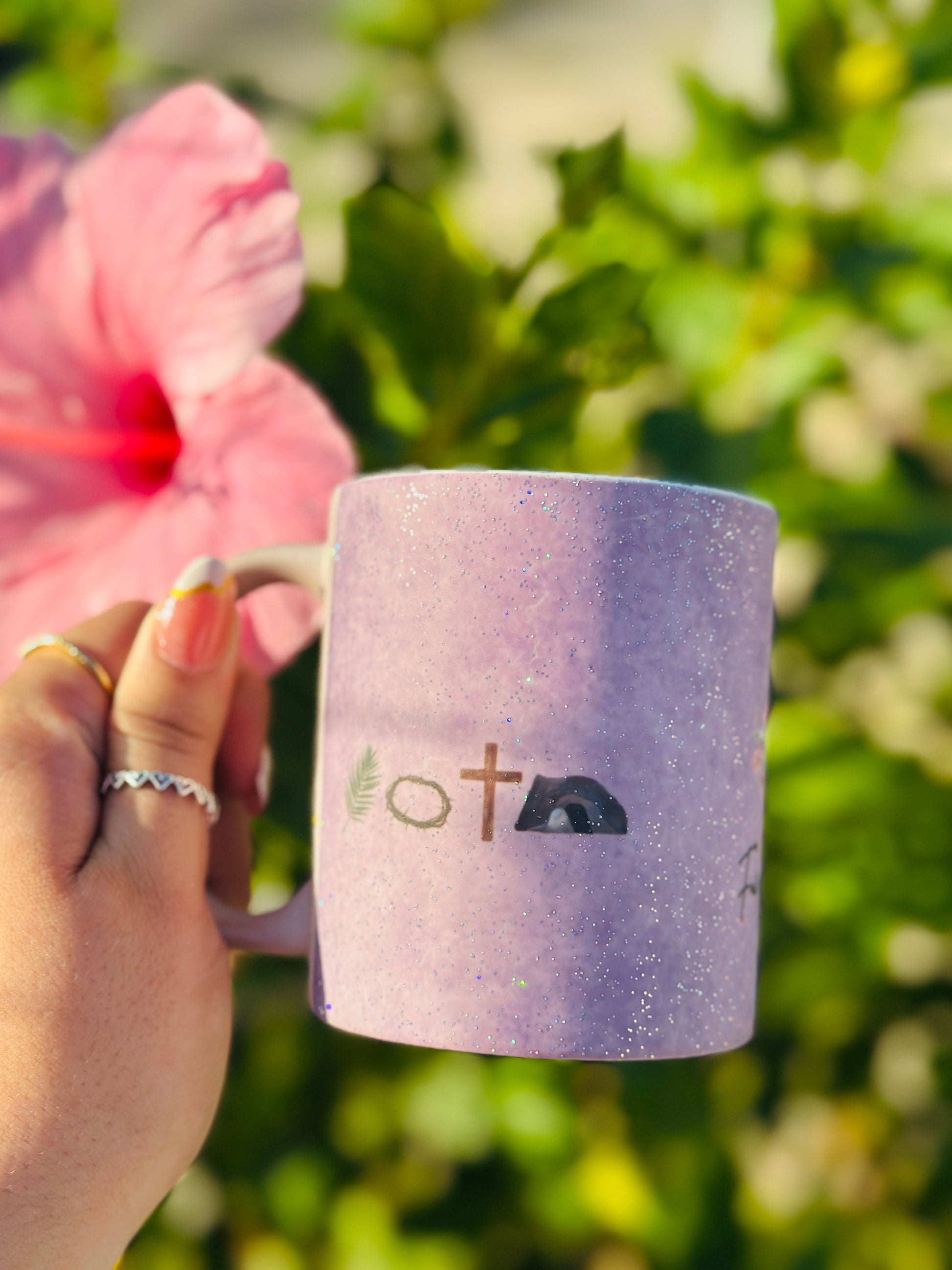 Fue por amor violeta , Taza magica.