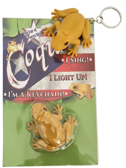 Llavero coqui con sonido