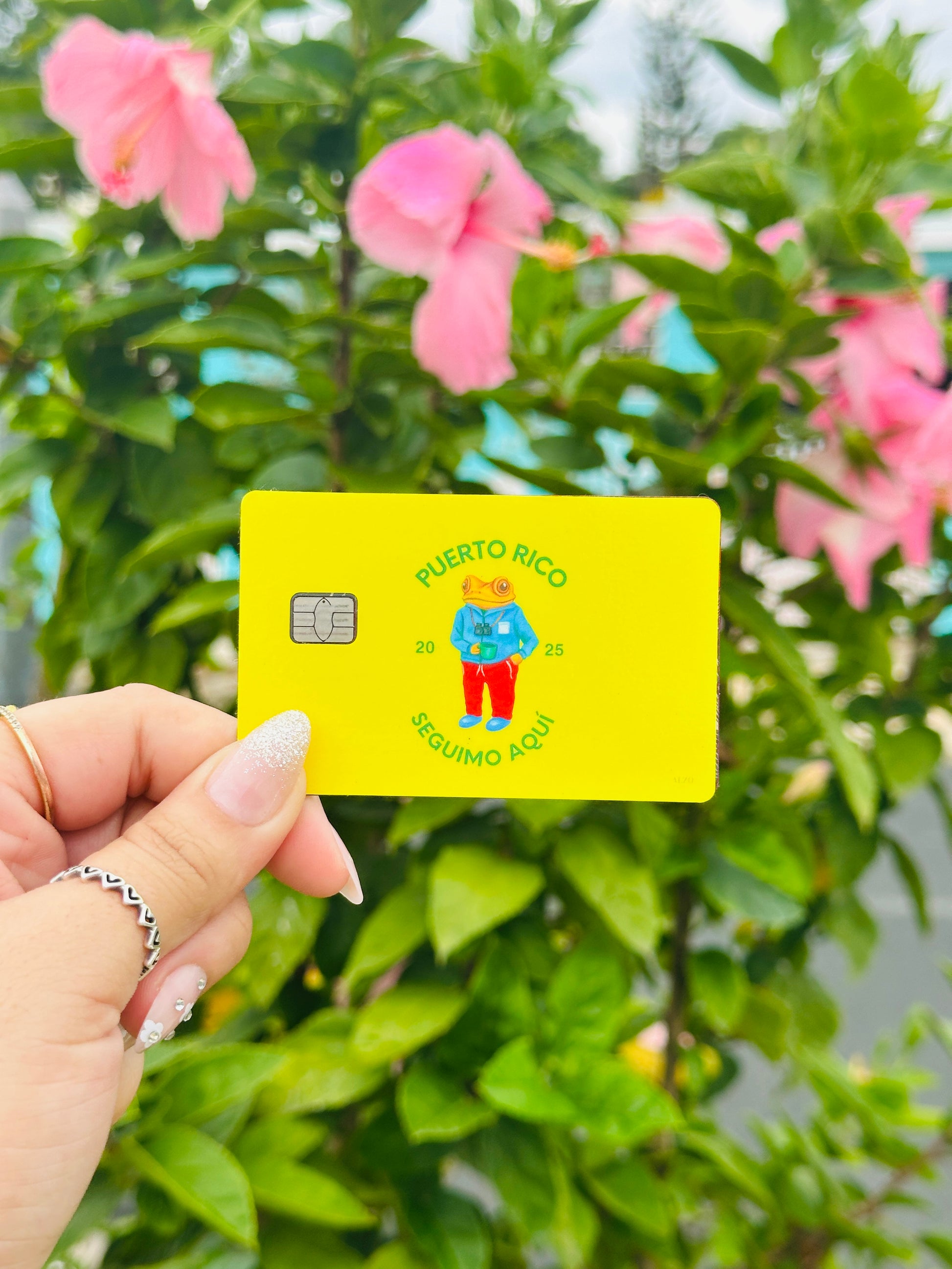 SEGUIMO AQUI CARD ,EDICION LIMITADA