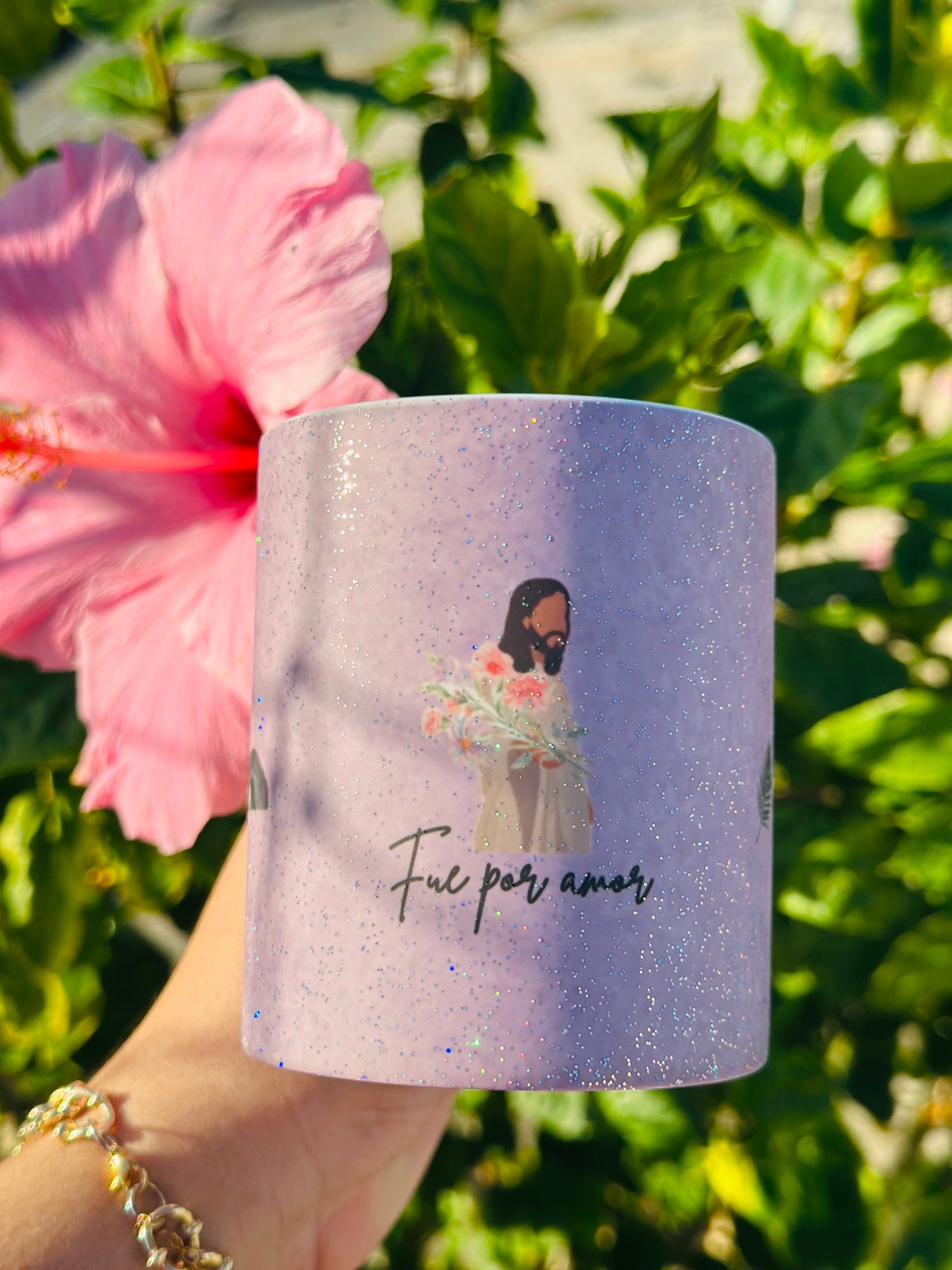 Fue por amor violeta , Taza magica.